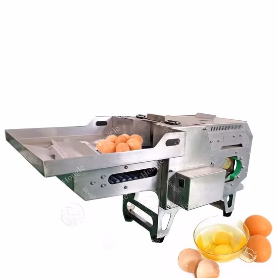 Fabricación de codorniz /huevo/yema de pato divisor personalizado rompedor de líquido máquina separadora de clara de huevo