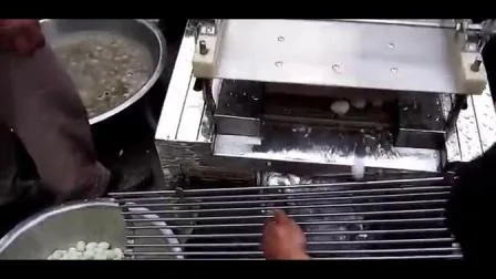 Máquina descascaradora de huevos cocidos Máquina peladora de cáscaras de huevos de codorniz