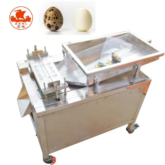Máquina peladora de huevos de codorniz pequeña peladora de huevos de alta calidad