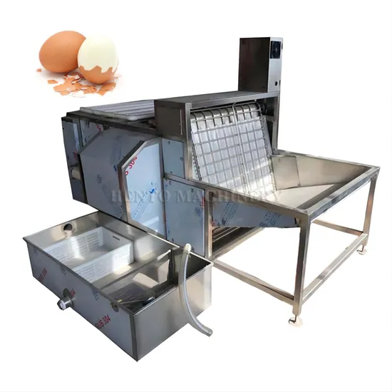 Máquina para descascarar huevos pasados ​​por agua/huevos de codorniz